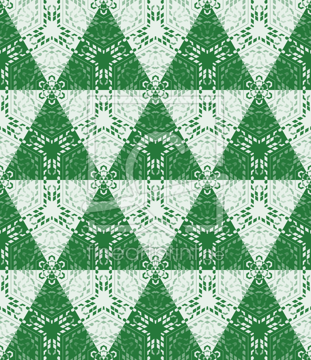 Bild-Nr.: 9014813 Festliche Weihnachtsbäume erstellt von patterndesigns-com