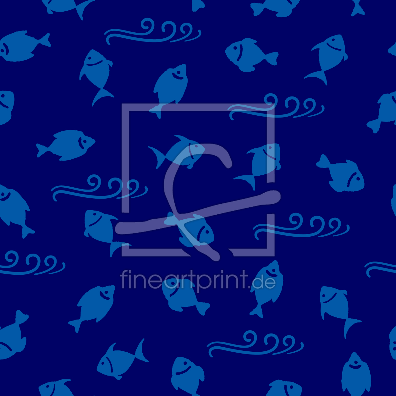 Bild-Nr.: 9014831 Unterwasserfische mit Wellen erstellt von patterndesigns-com