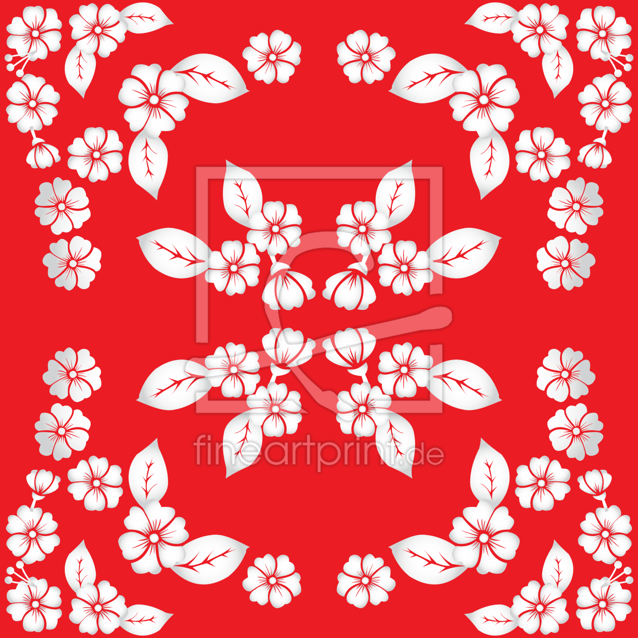 Bild-Nr.: 9014842 Japanische Blüten erstellt von patterndesigns-com