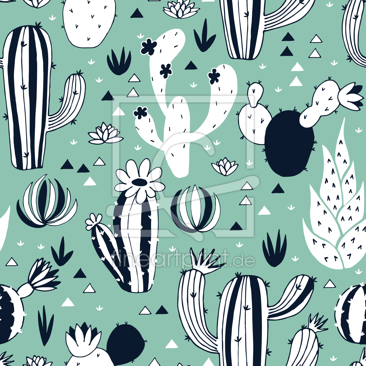 Bild-Nr.: 9014853 Kaktusgarten erstellt von patterndesigns-com