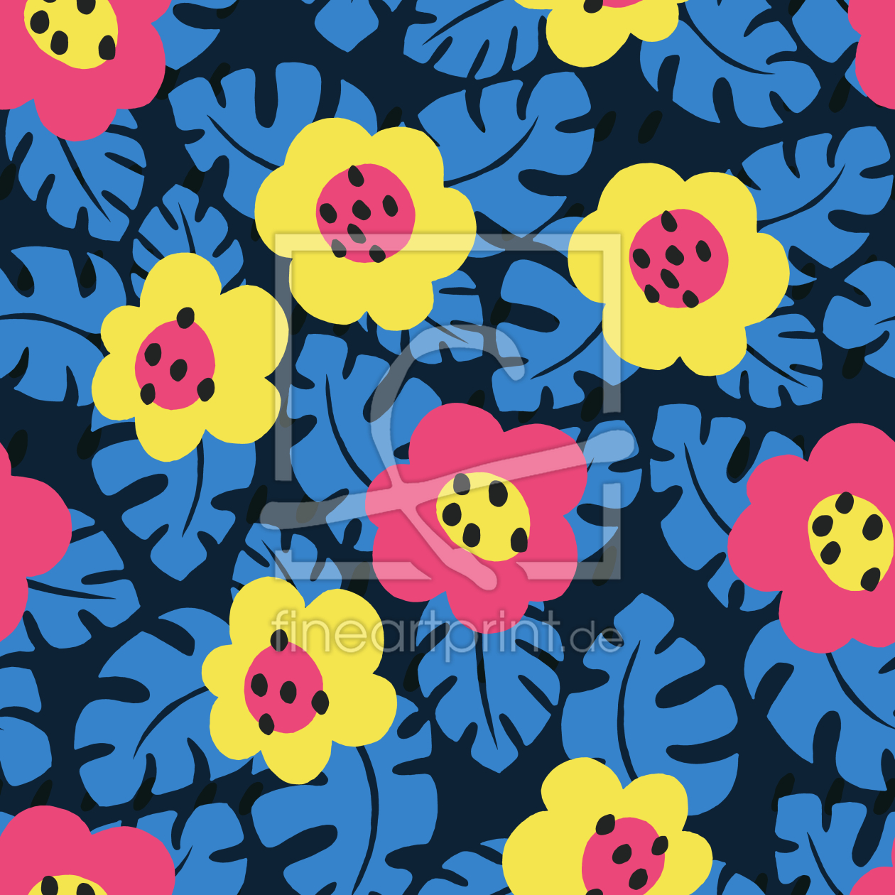 Bild-Nr.: 9014858 Fensterblatt-Blüten erstellt von patterndesigns-com