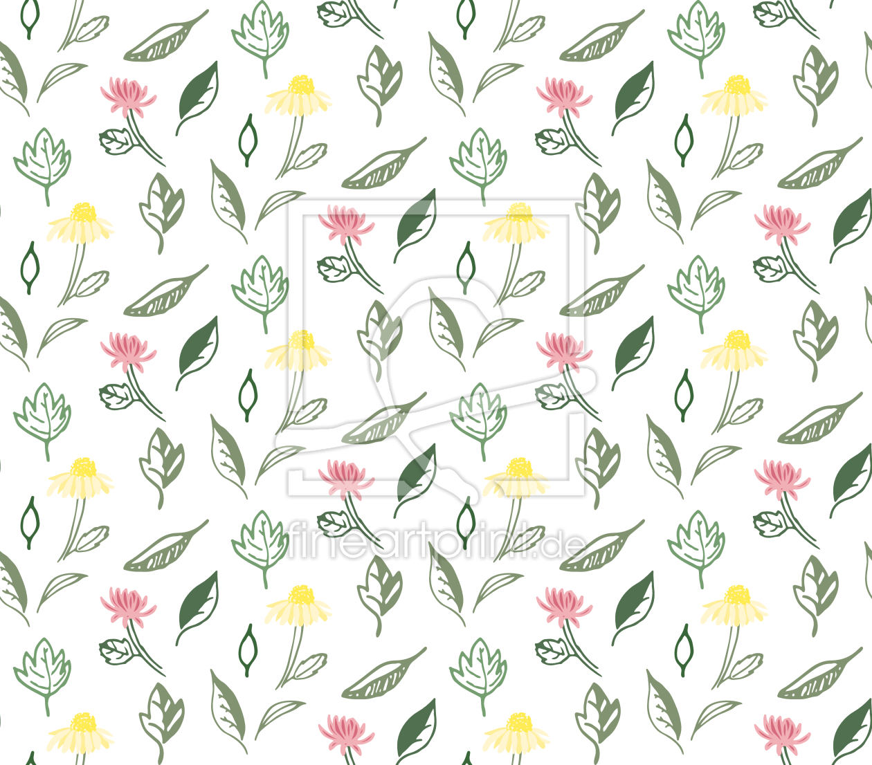 Bild-Nr.: 9014905 Sommer Garten Blumen erstellt von patterndesigns-com