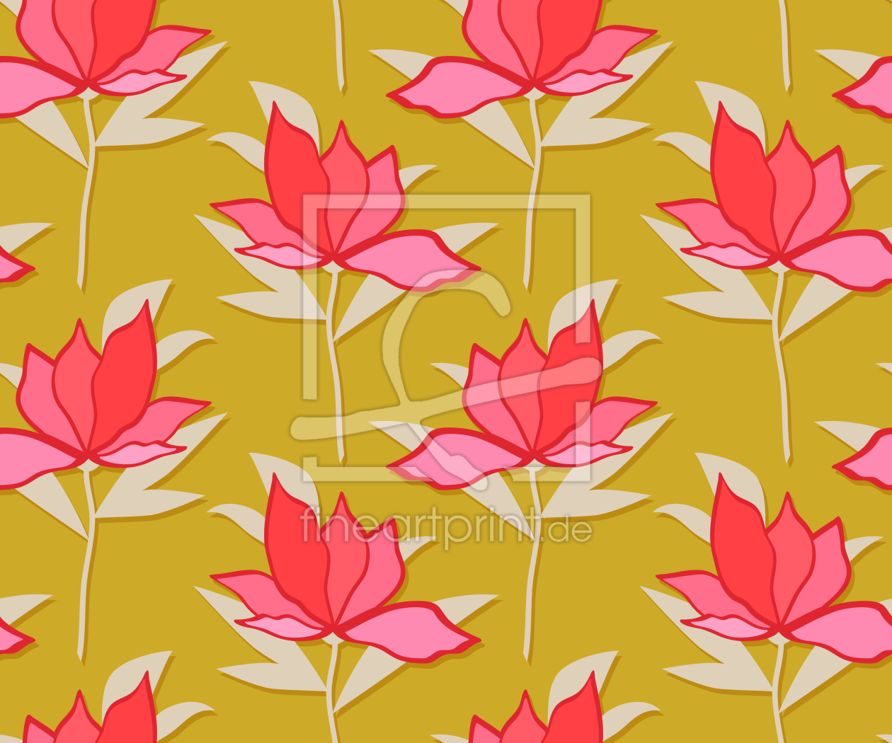 Bild-Nr.: 9014913 Vintage Blumen Für Dich erstellt von patterndesigns-com