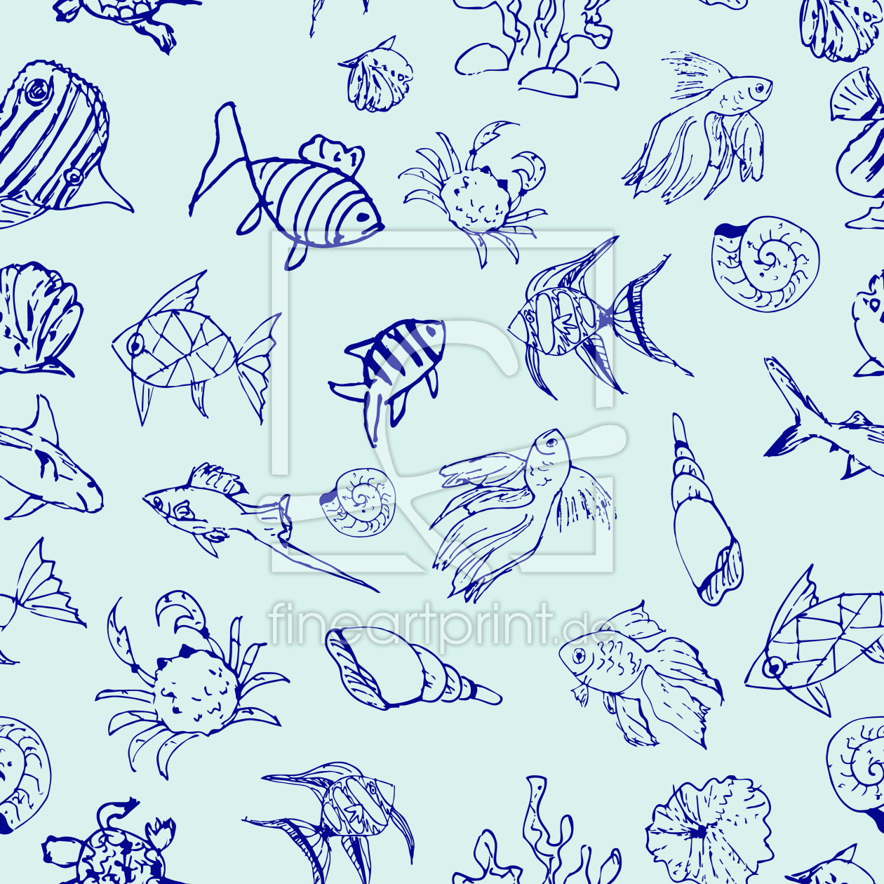 Bild-Nr.: 9014937 Meeres-Reichtum erstellt von patterndesigns-com
