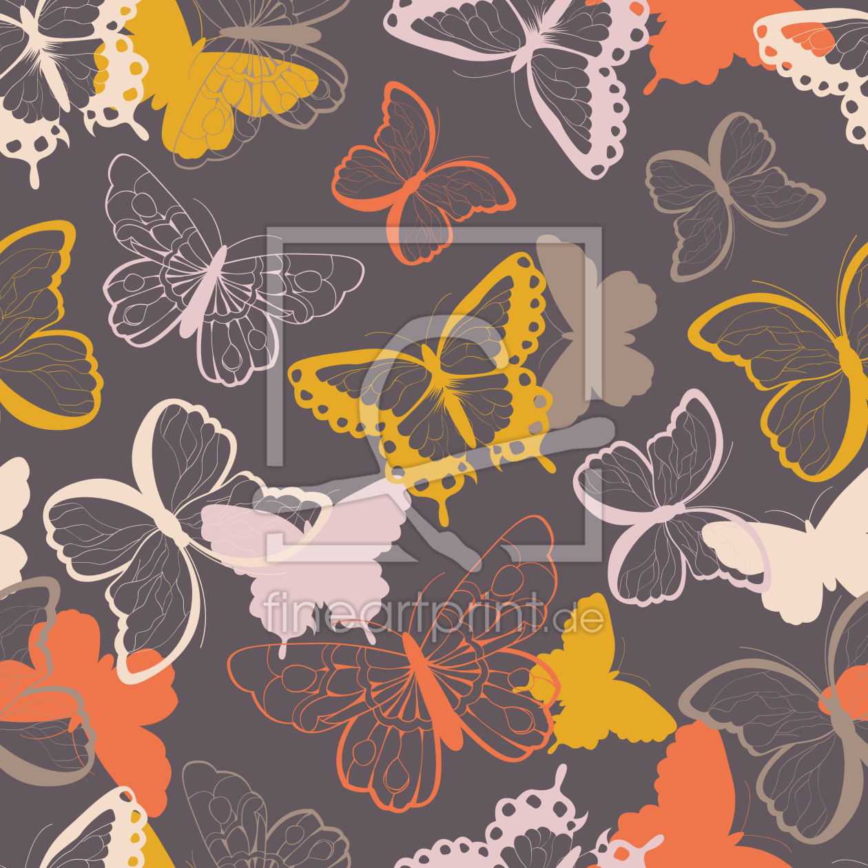 Bild-Nr.: 9014946 Fliegende Schmetterlinge erstellt von patterndesigns-com