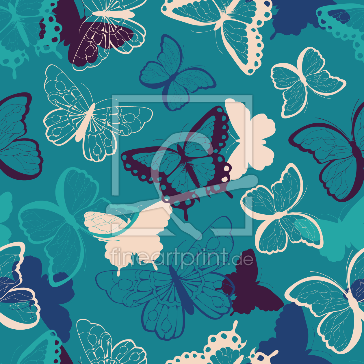 Bild-Nr.: 9014948 Einfache Schmetterlinge erstellt von patterndesigns-com