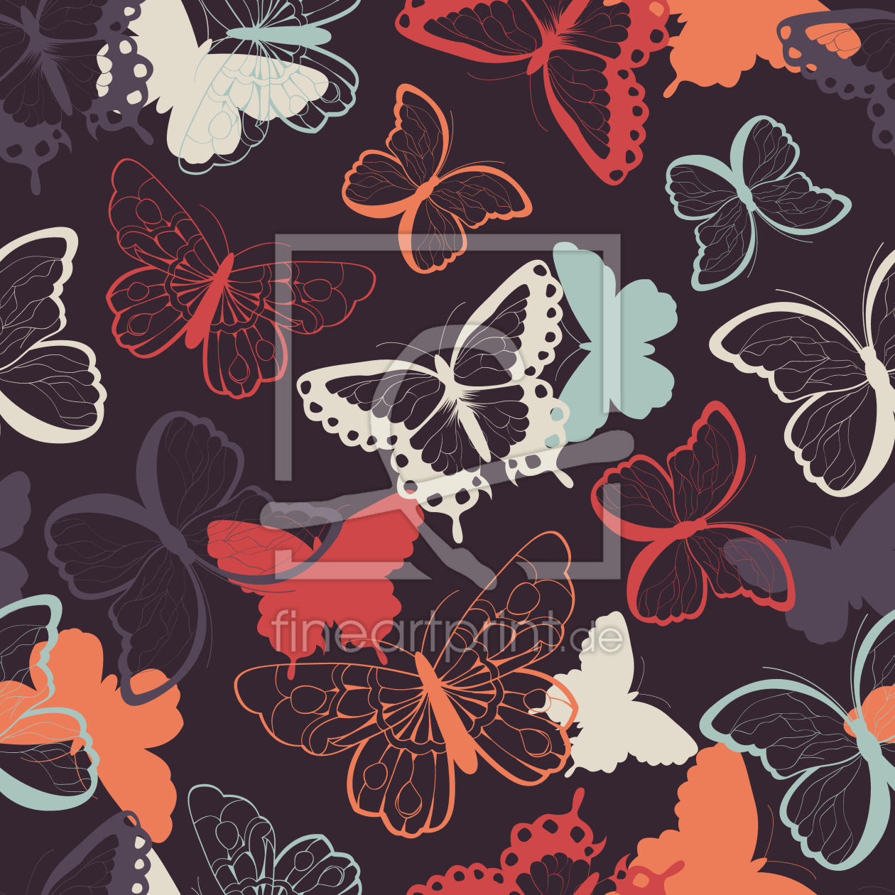 Bild-Nr.: 9014949 Schmeichelhafte Schmetterlinge erstellt von patterndesigns-com