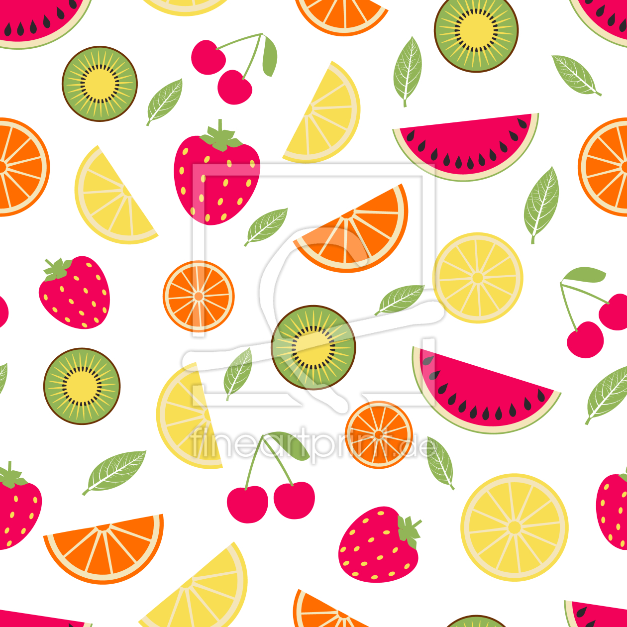 Bild-Nr.: 9014965 Frische Sommerfrüchte erstellt von patterndesigns-com