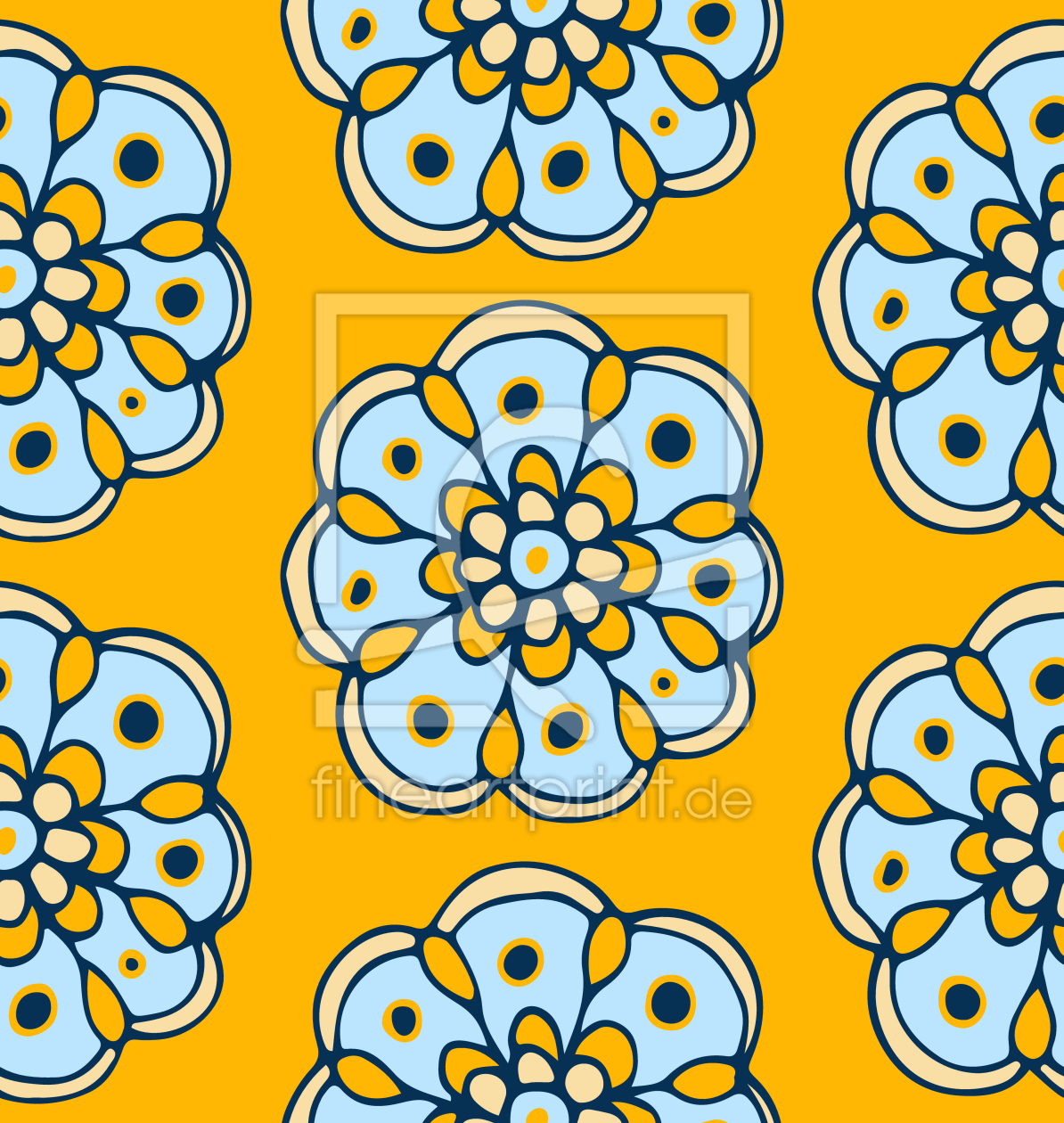 Bild-Nr.: 9014972 Freudige Blumen erstellt von patterndesigns-com