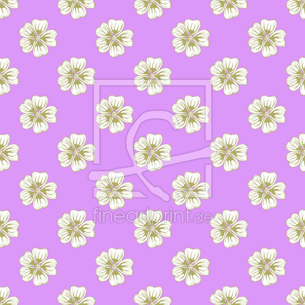 Bild-Nr.: 9014990 Gitter von Malvenblüten erstellt von patterndesigns-com