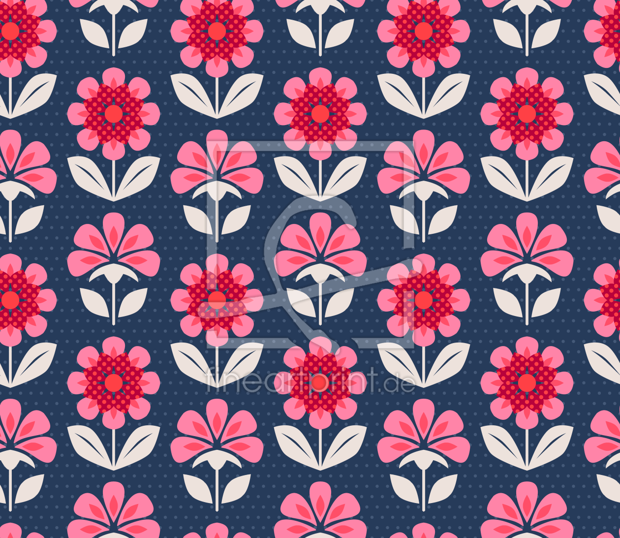 Bild-Nr.: 9015079 Palmette-Blüten erstellt von patterndesigns-com