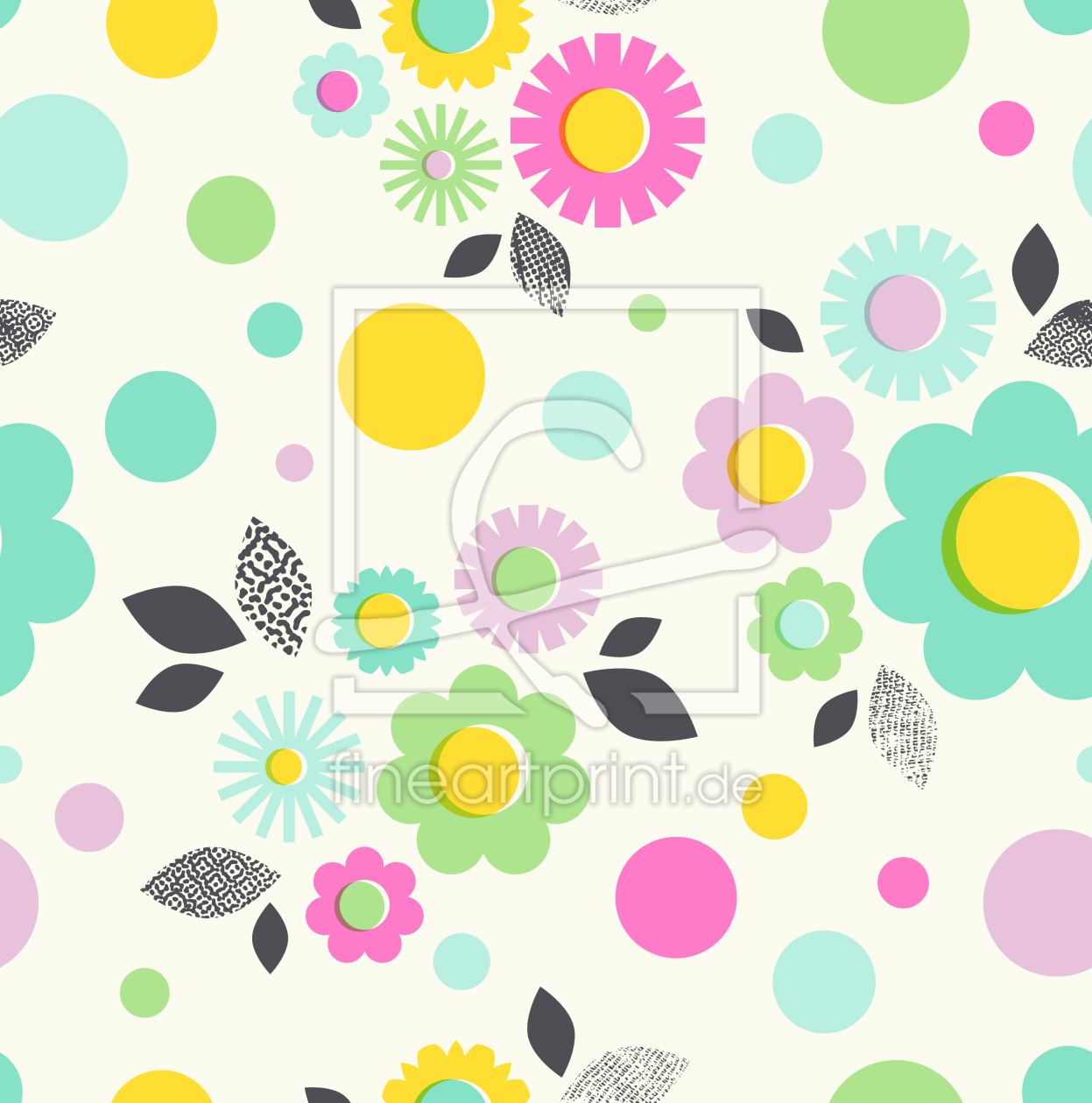 Bild-Nr.: 9015084 Punkteblüten erstellt von patterndesigns-com