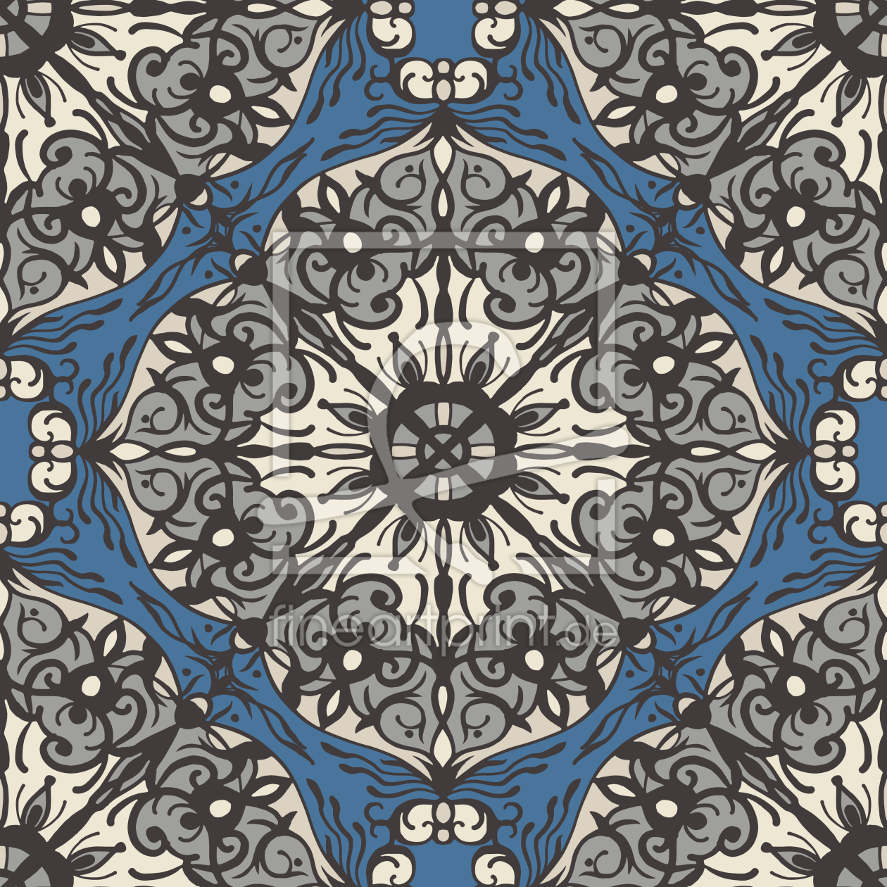 Bild-Nr.: 9015103 Abstraktes Mandala erstellt von patterndesigns-com