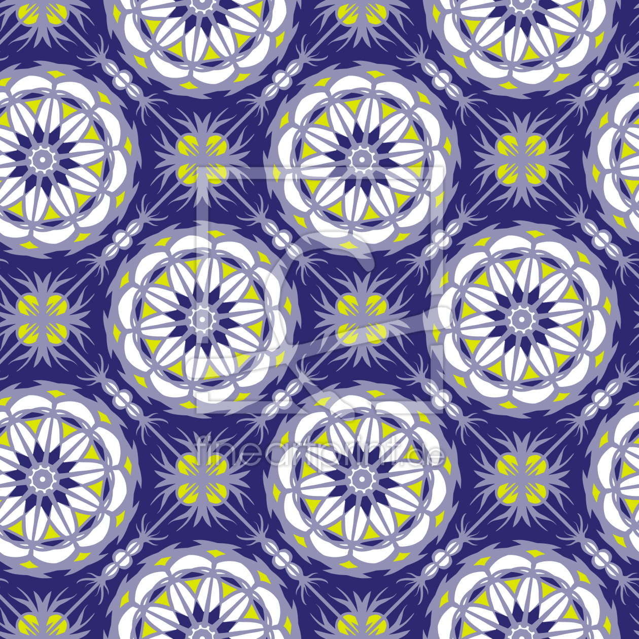 Bild-Nr.: 9015120 Mandala-Raster erstellt von patterndesigns-com