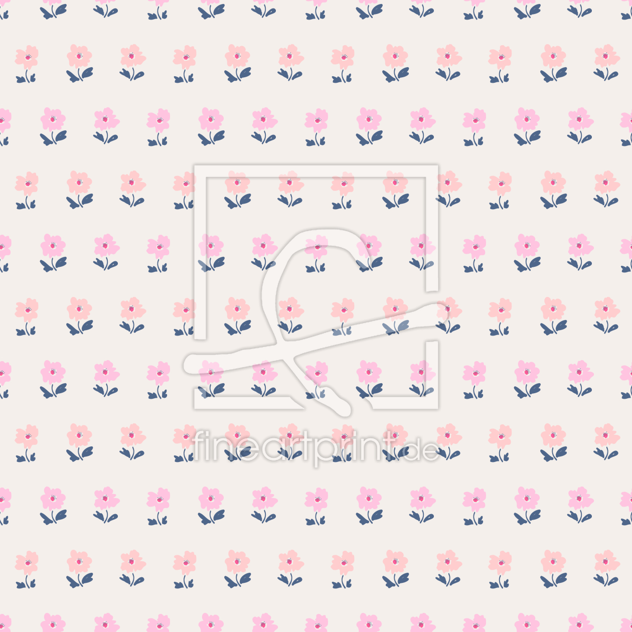 Bild-Nr.: 9015150 Skizzierte Blumenwiese erstellt von patterndesigns-com