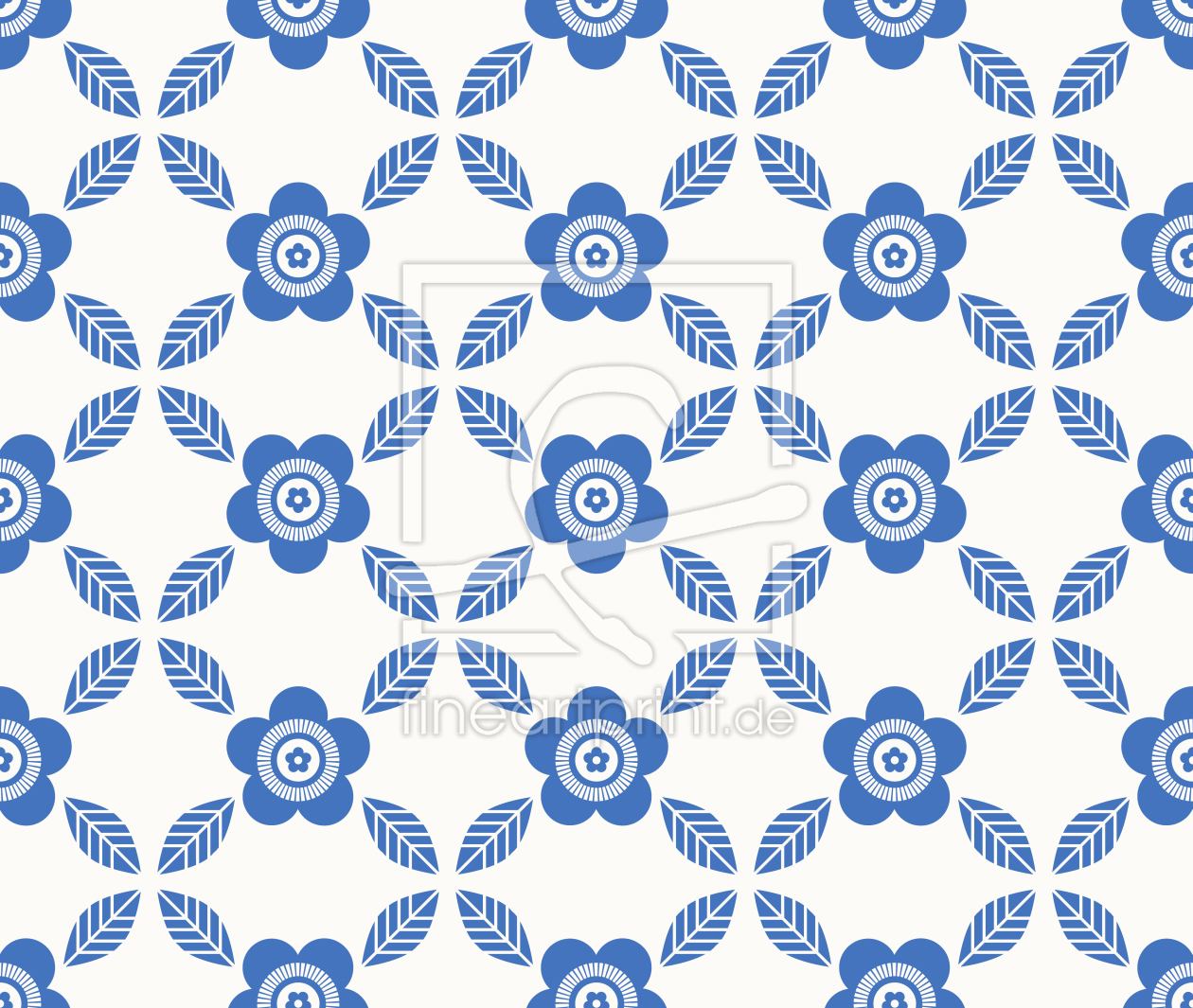 Bild-Nr.: 9015176 Blätterwerk In Voller Blüte erstellt von patterndesigns-com
