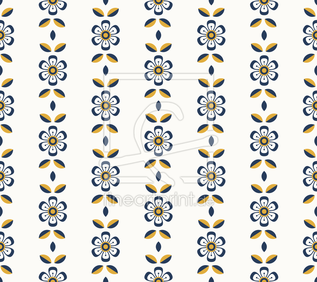 Bild-Nr.: 9015182 Schattenblumen Bordüre erstellt von patterndesigns-com
