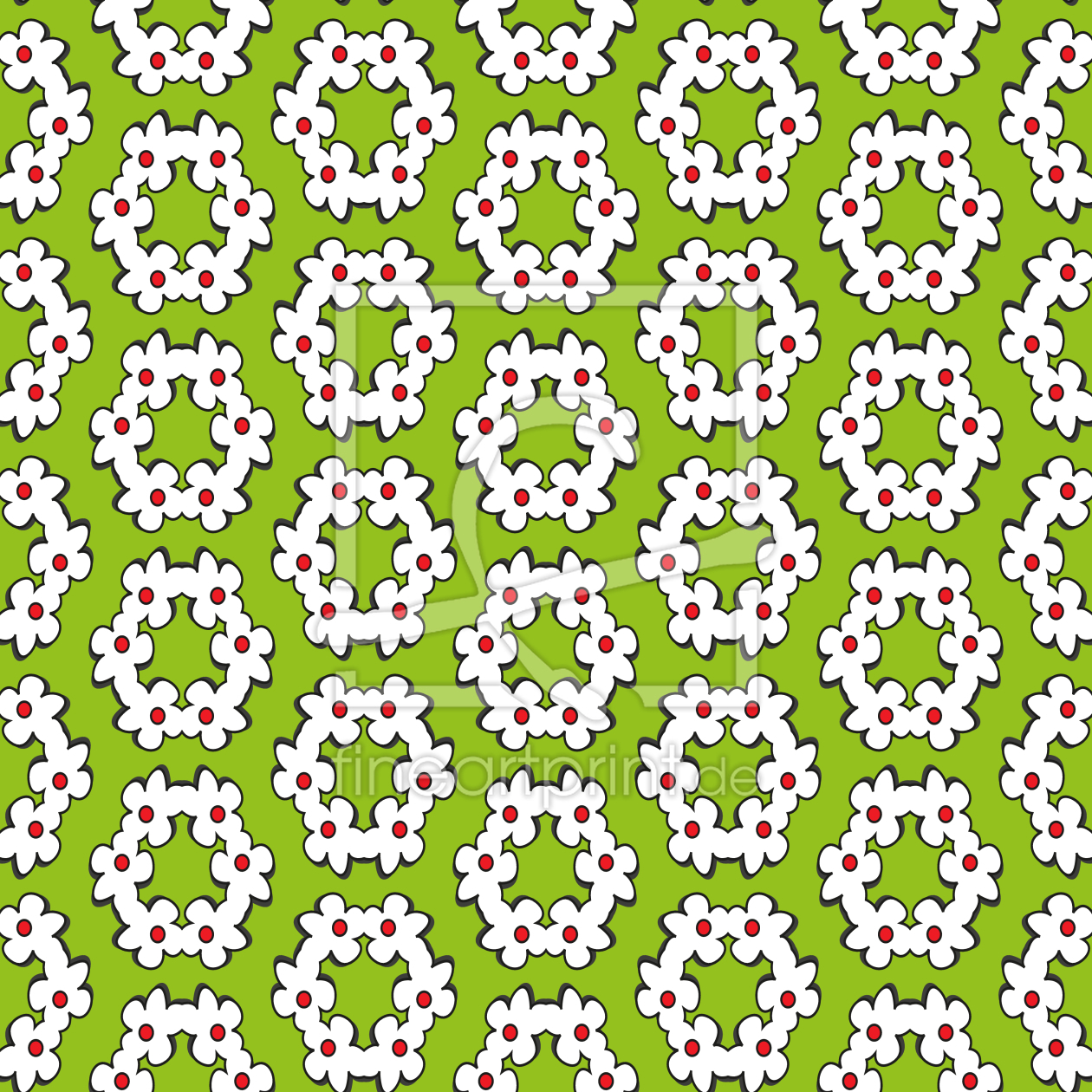 Bild-Nr.: 9015196 Blumen Ringelrein erstellt von patterndesigns-com