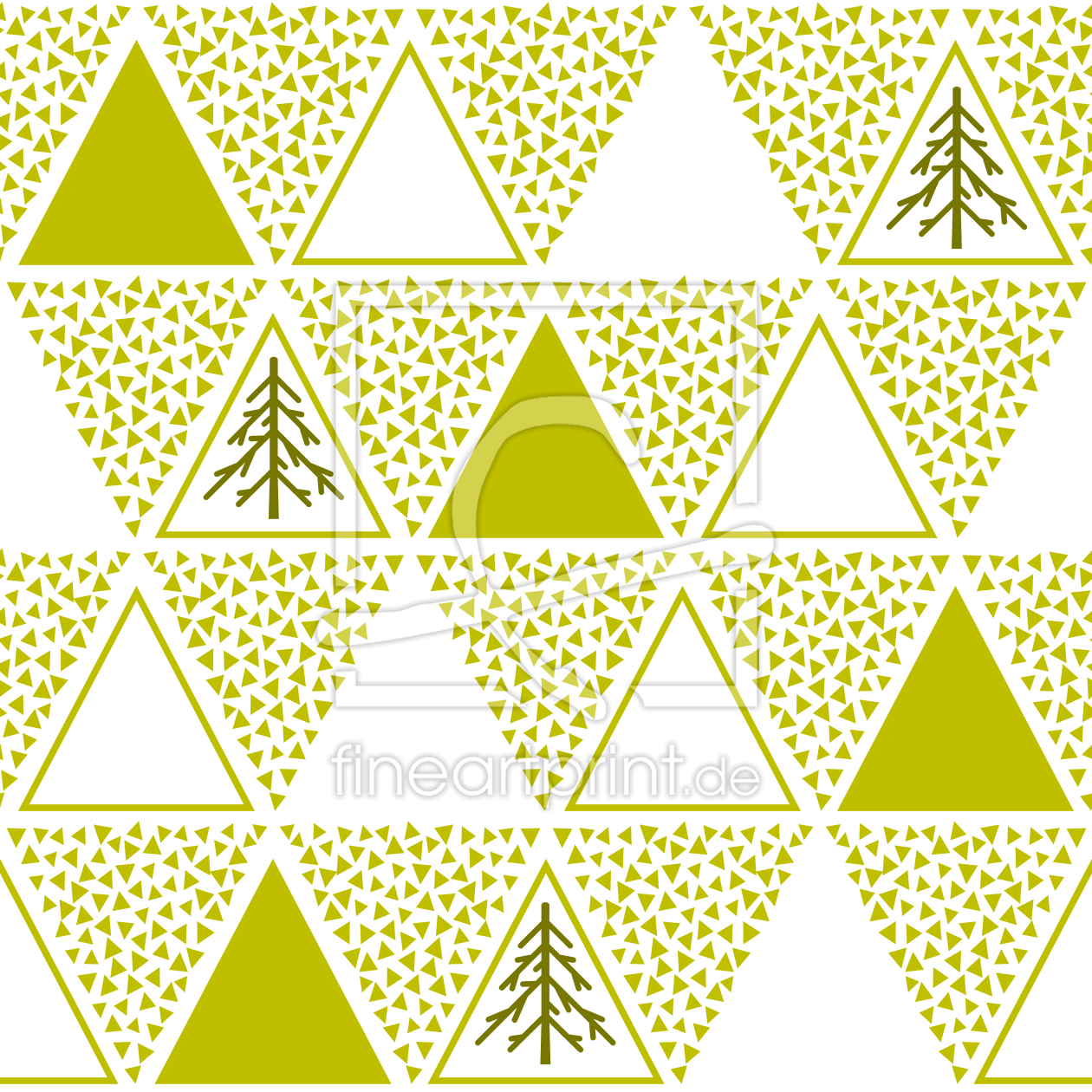 Bild-Nr.: 9015202 Dreiecks Weihnachtsbäume erstellt von patterndesigns-com
