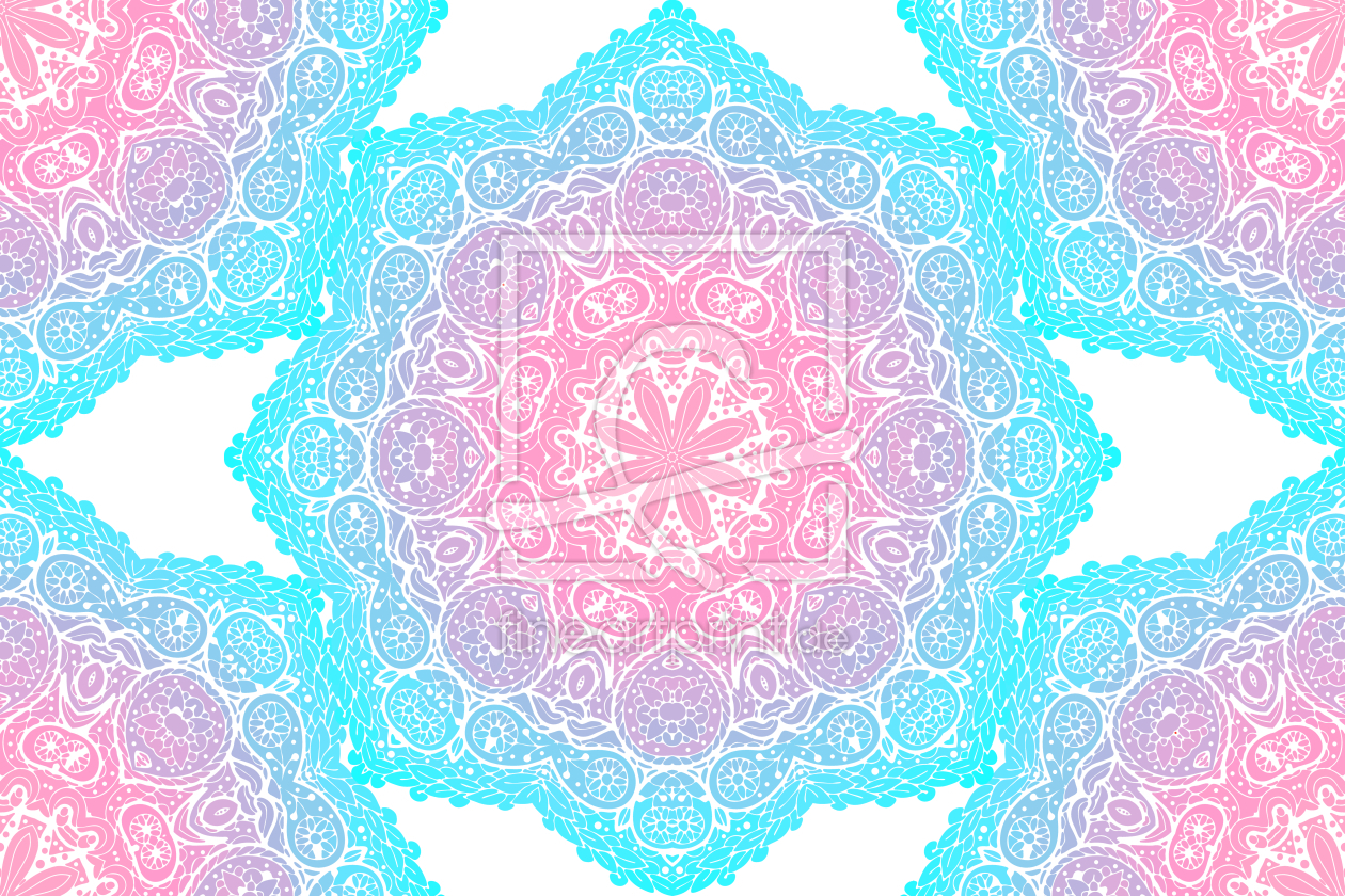 Bild-Nr.: 9015214 Leuchtende Mandala Sterne erstellt von patterndesigns-com