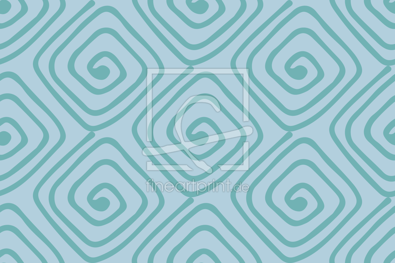 Bild-Nr.: 9015263 Spiral-Quadrate erstellt von patterndesigns-com