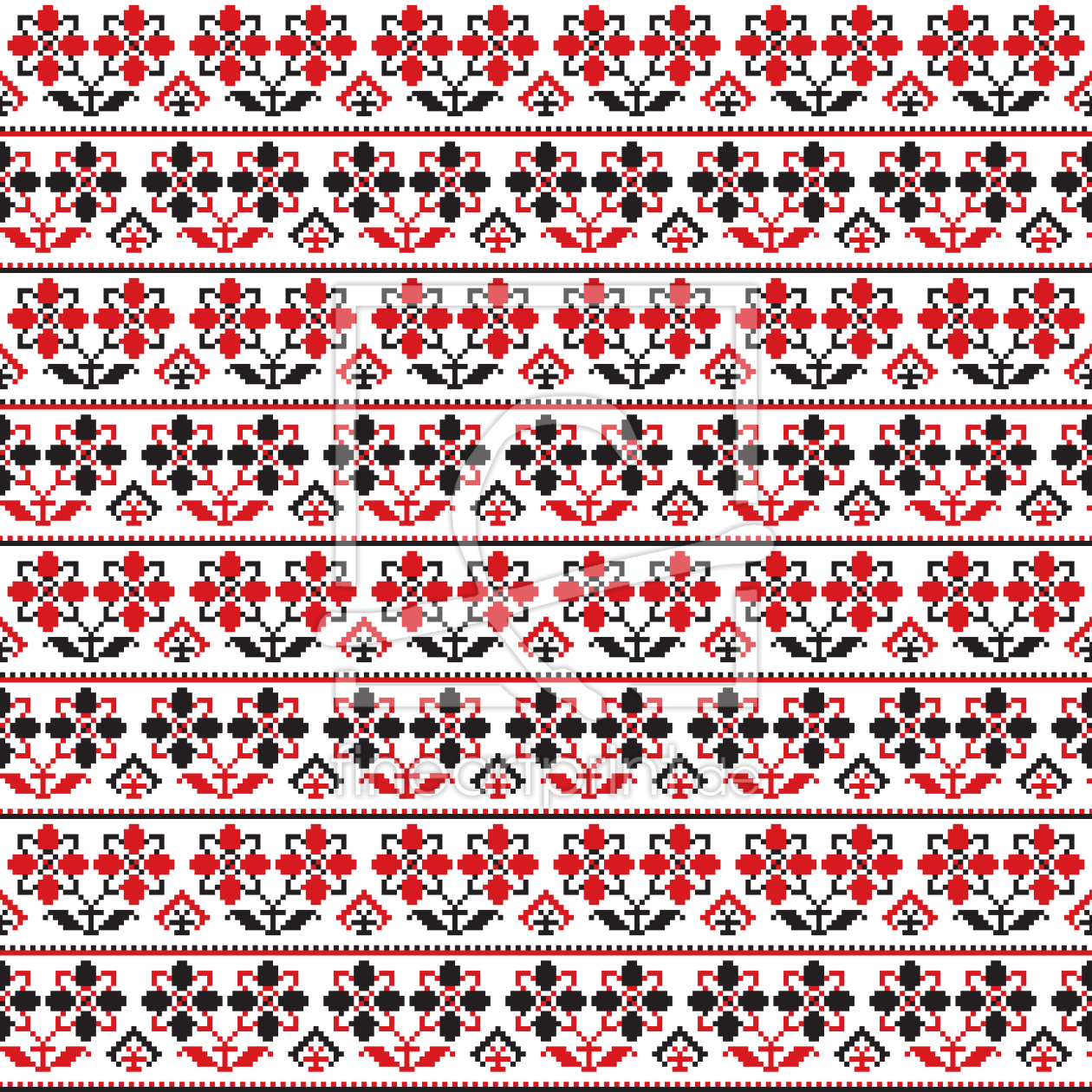 Bild-Nr.: 9015308 Traditionelle rumänische Stickerei erstellt von patterndesigns-com