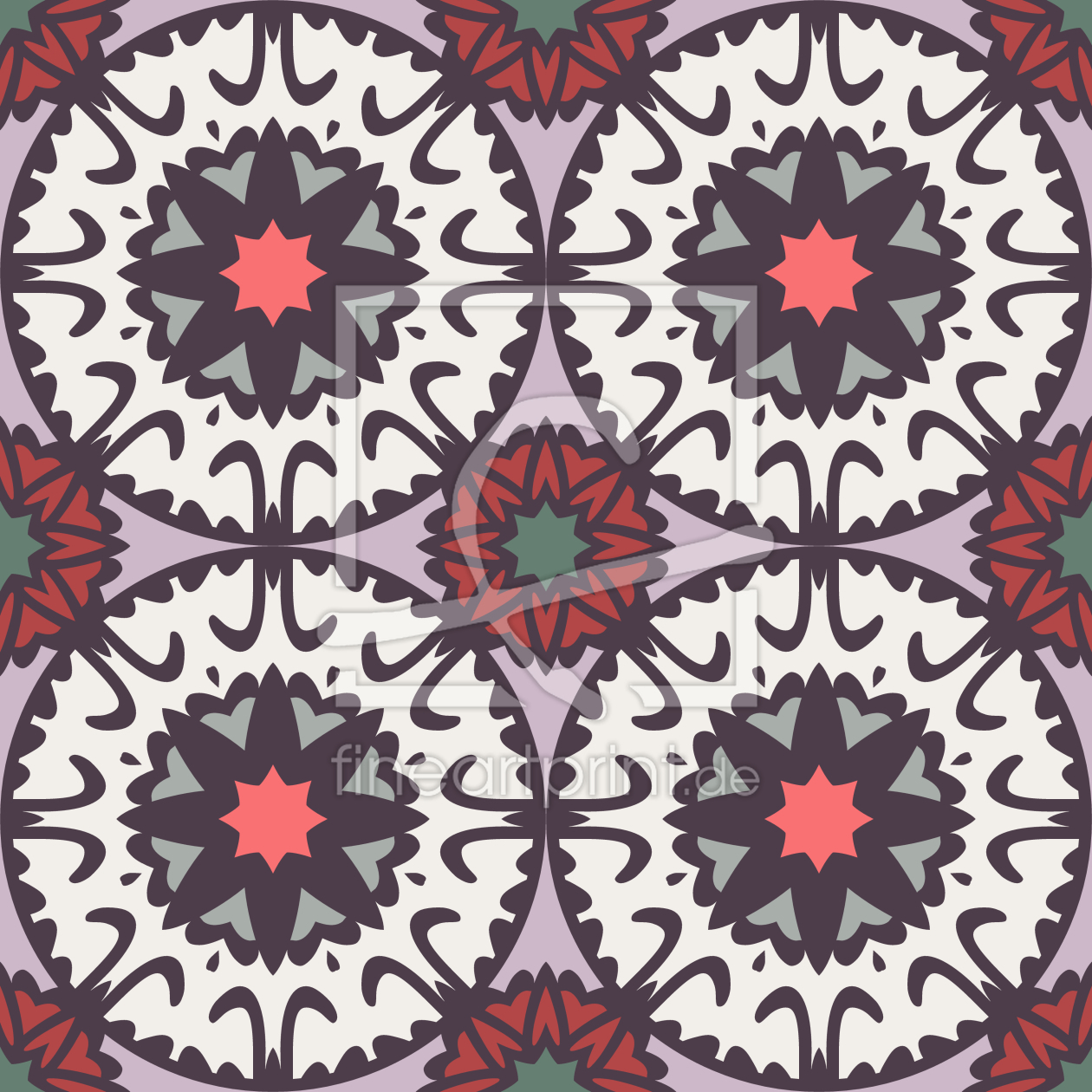 Bild-Nr.: 9015329 Goße Und Kleine Mandala Kreise erstellt von patterndesigns-com