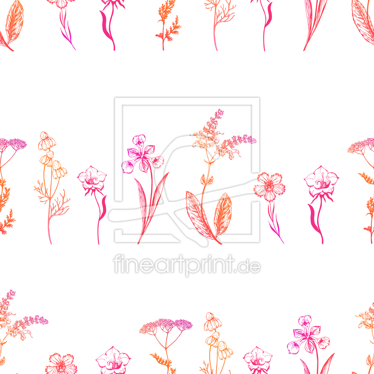 Bild-Nr.: 9015336 Herbarium erstellt von patterndesigns-com