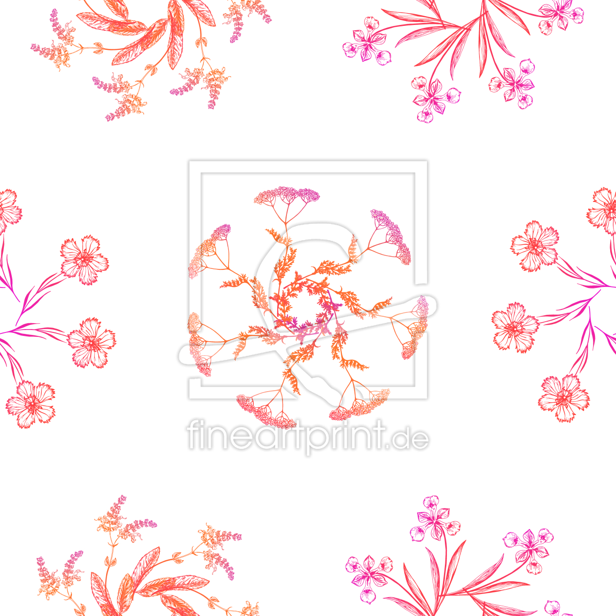 Bild-Nr.: 9015348 Wildblumen Kränze erstellt von patterndesigns-com