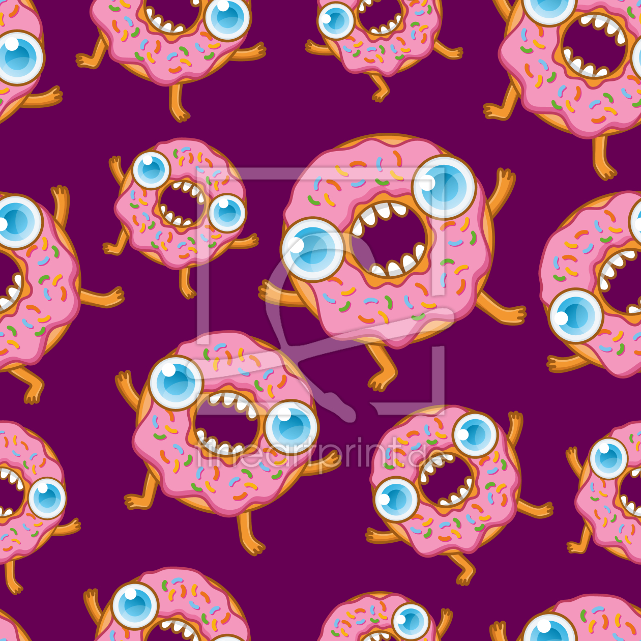 Bild-Nr.: 9015420 Wilde Donuts erstellt von patterndesigns-com