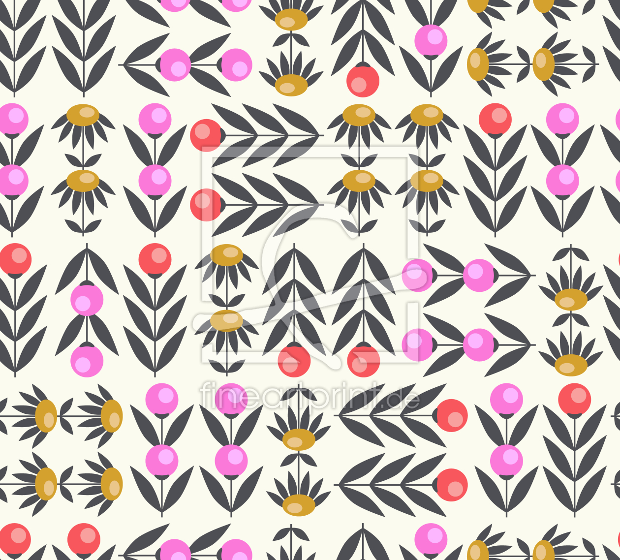 Bild-Nr.: 9015427 Florale Fantasie erstellt von patterndesigns-com