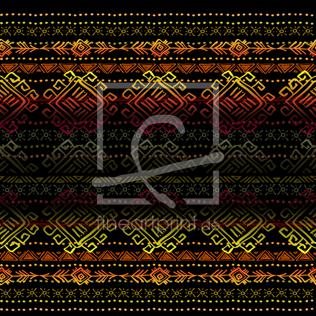 Bild-Nr.: 9015453 Ethnische Streifen erstellt von patterndesigns-com