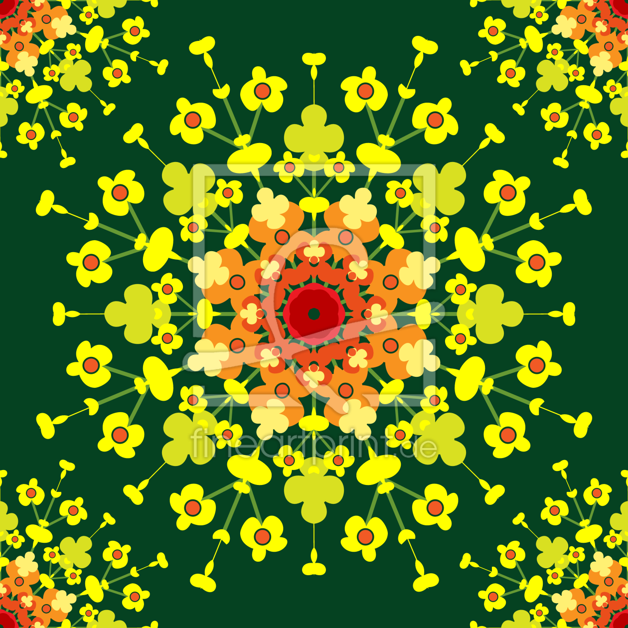 Bild-Nr.: 9015470 Eine Florale Explosion erstellt von patterndesigns-com