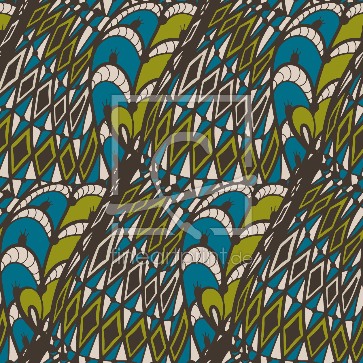 Bild-Nr.: 9015471 Siebziger Mix erstellt von patterndesigns-com