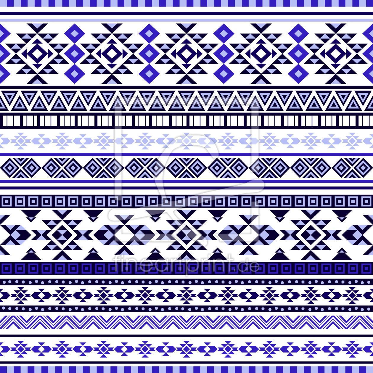 Bild-Nr.: 9015506 Ethnische Bordüre erstellt von patterndesigns-com