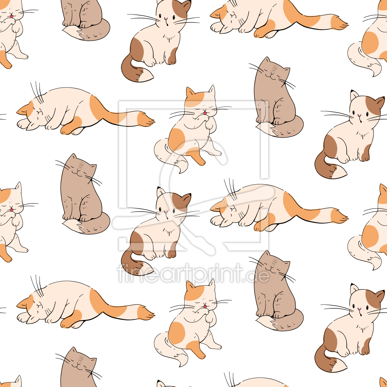 Bild-Nr.: 9015517 Katzenbabys erstellt von patterndesigns-com