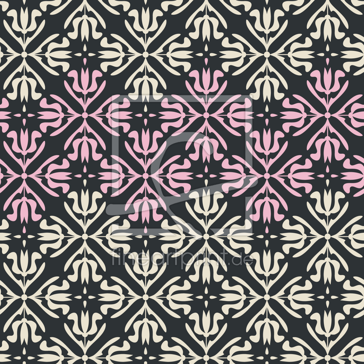 Bild-Nr.: 9015518 Abstraktes florales Raster erstellt von patterndesigns-com