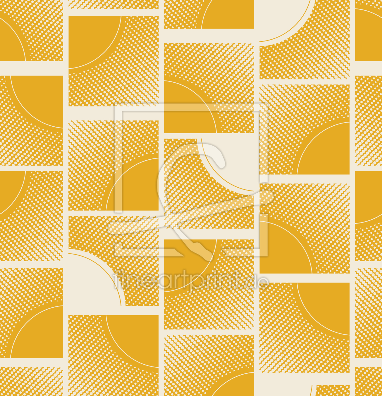 Bild-Nr.: 9015522 Sonnig reich verzierte Quadrate erstellt von patterndesigns-com