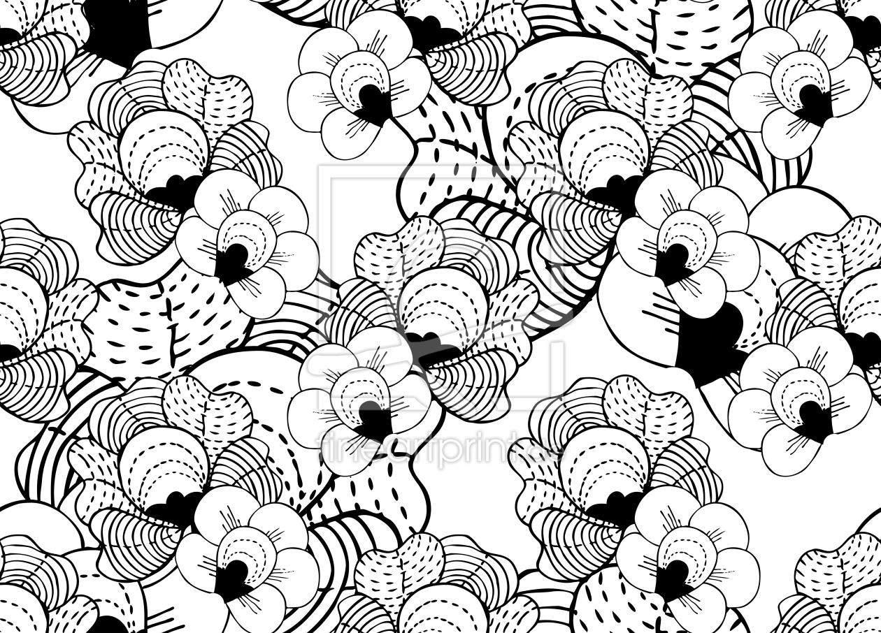 Bild-Nr.: 9024632 Zauberblumen erstellt von patterndesigns-com