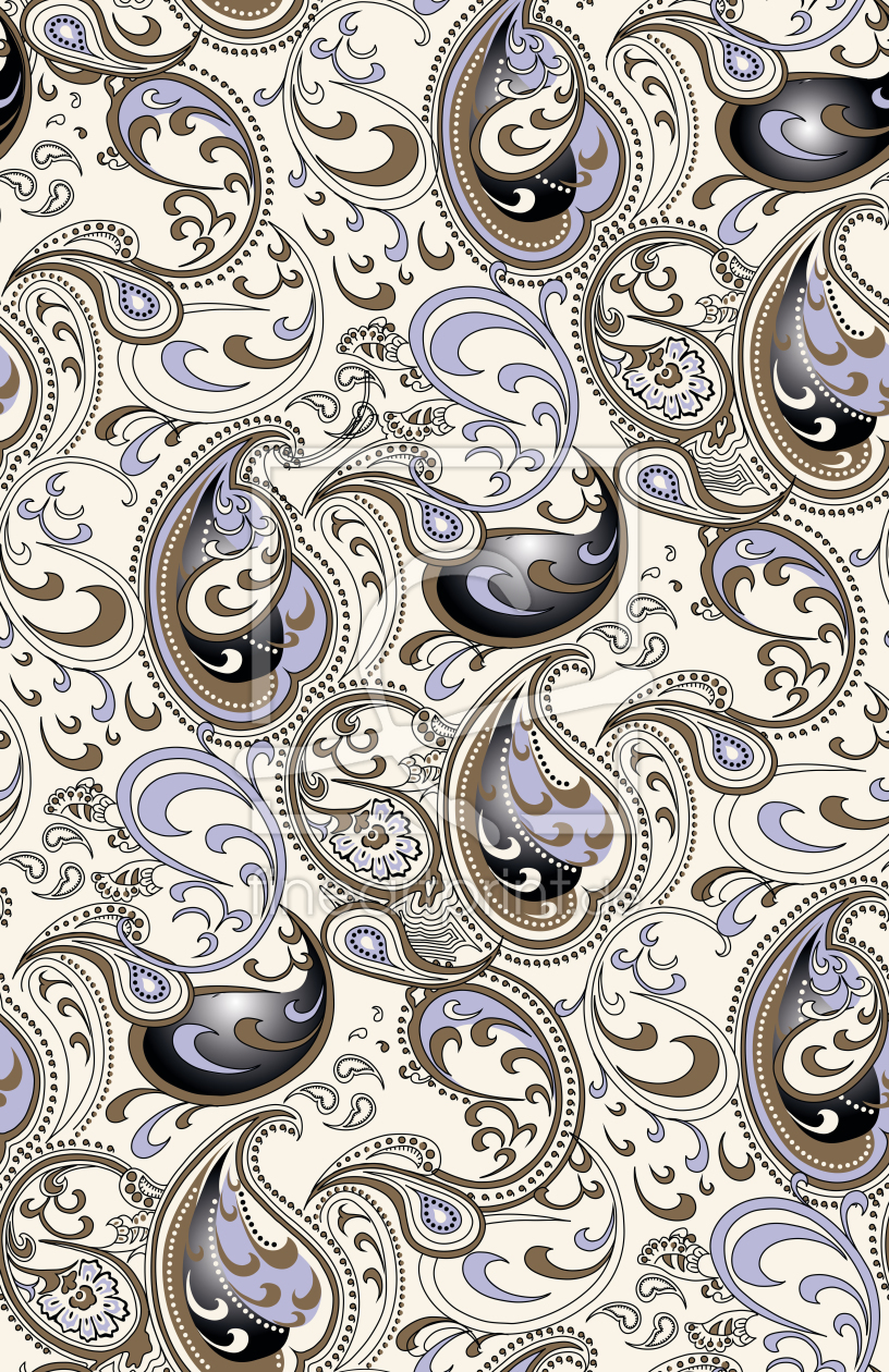 Bild-Nr.: 9024652 Paisley Ozean erstellt von patterndesigns-com