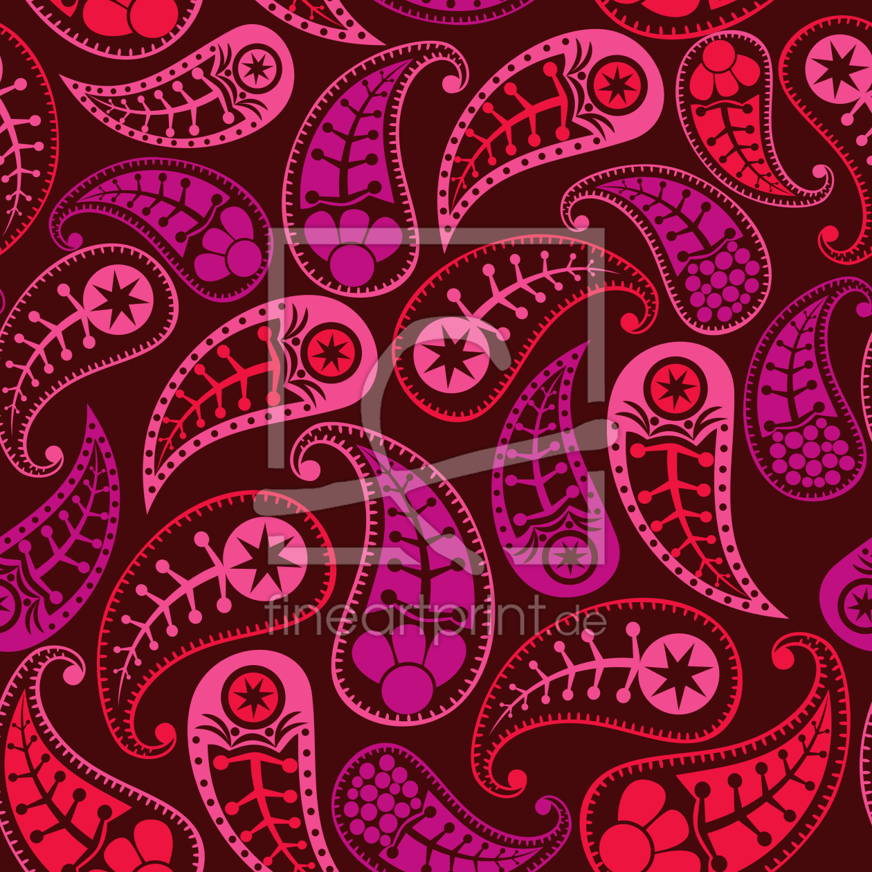 Bild-Nr.: 9024680 Liebliches Paisley erstellt von patterndesigns-com