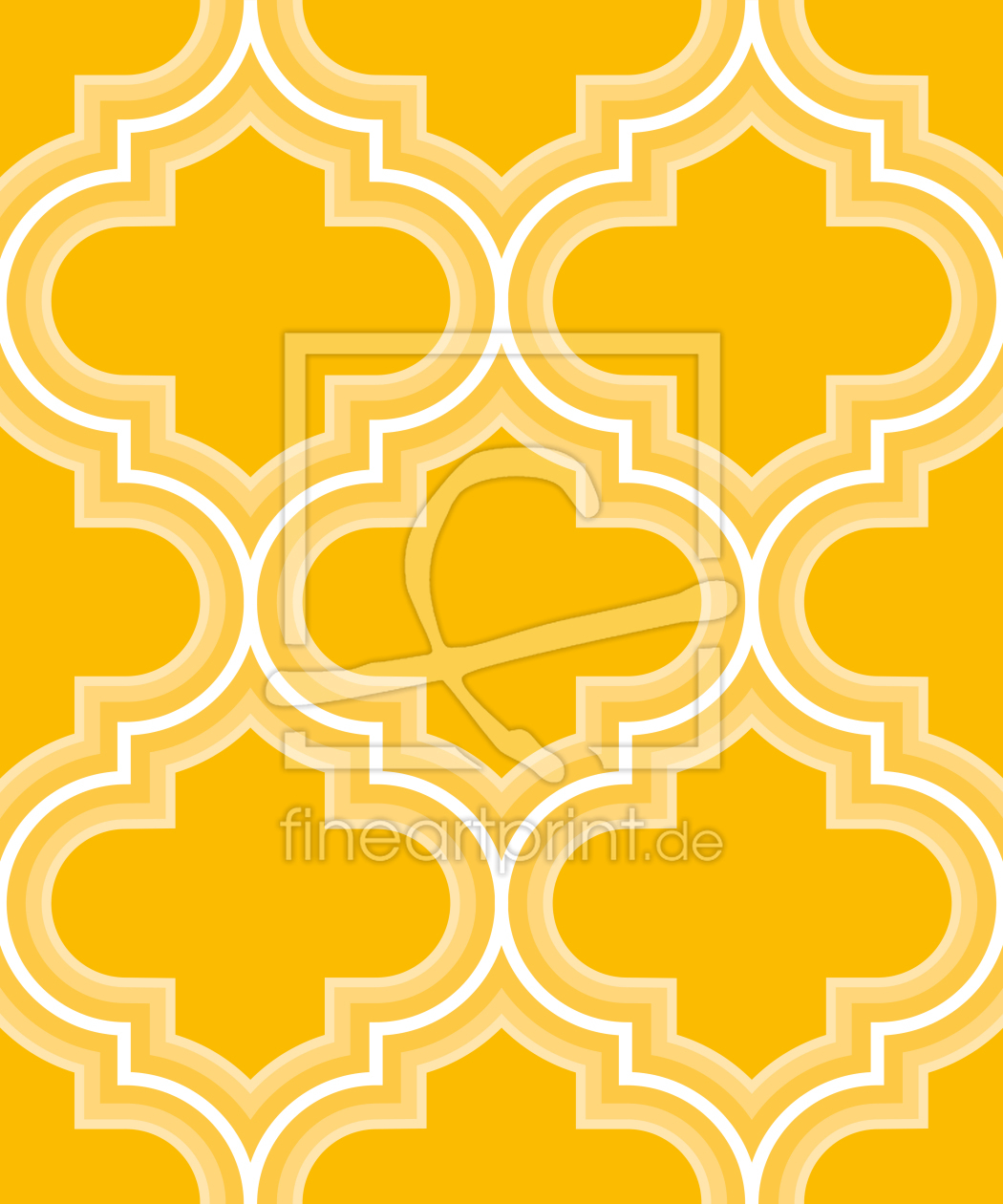 Bild-Nr.: 9024684 Retro Marokko Sonnengelb erstellt von patterndesigns-com