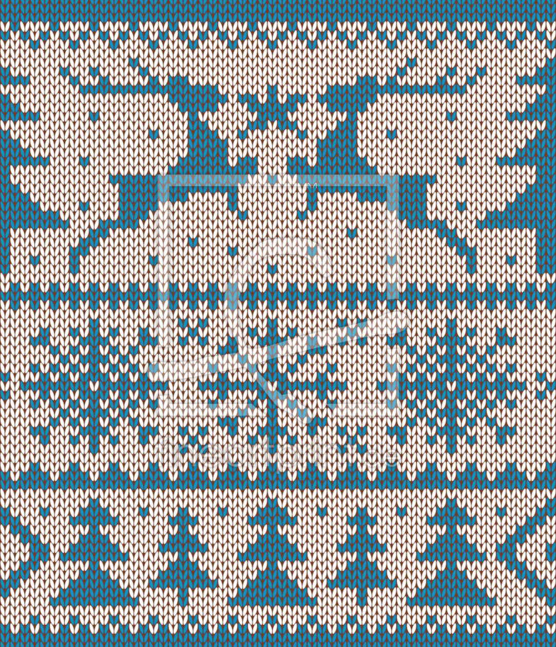 Bild-Nr.: 9024816 Wolliger Wildwechsel Blau erstellt von patterndesigns-com