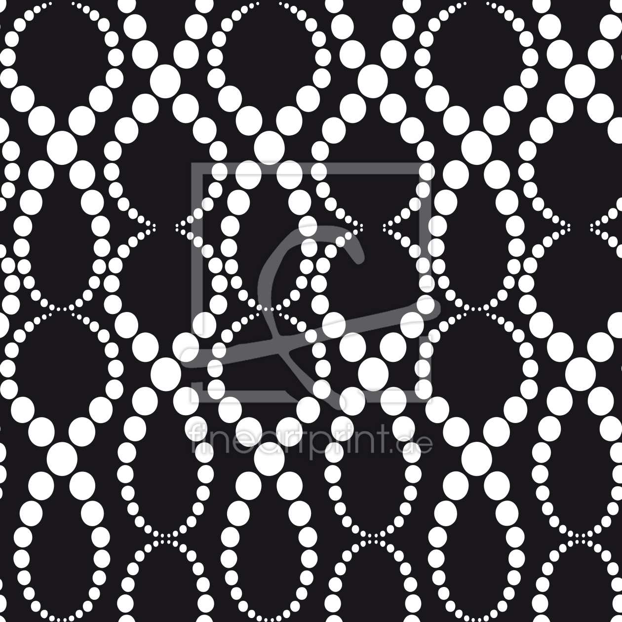 Bild-Nr.: 9024821 Schwarz-Weisse Perlen erstellt von patterndesigns-com