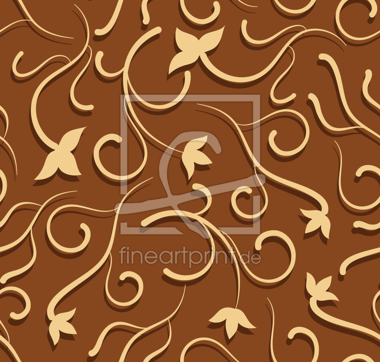 Bild-Nr.: 9024862 Efeu in Schokolade erstellt von patterndesigns-com