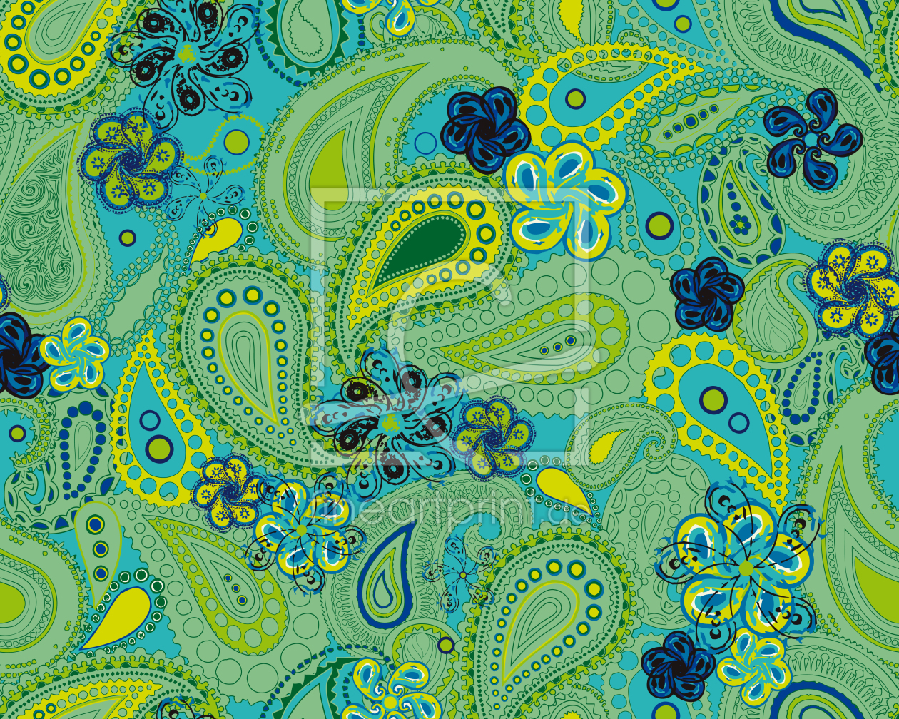 Bild-Nr.: 9024885 Rusalka Träumt Von Paisley erstellt von patterndesigns-com