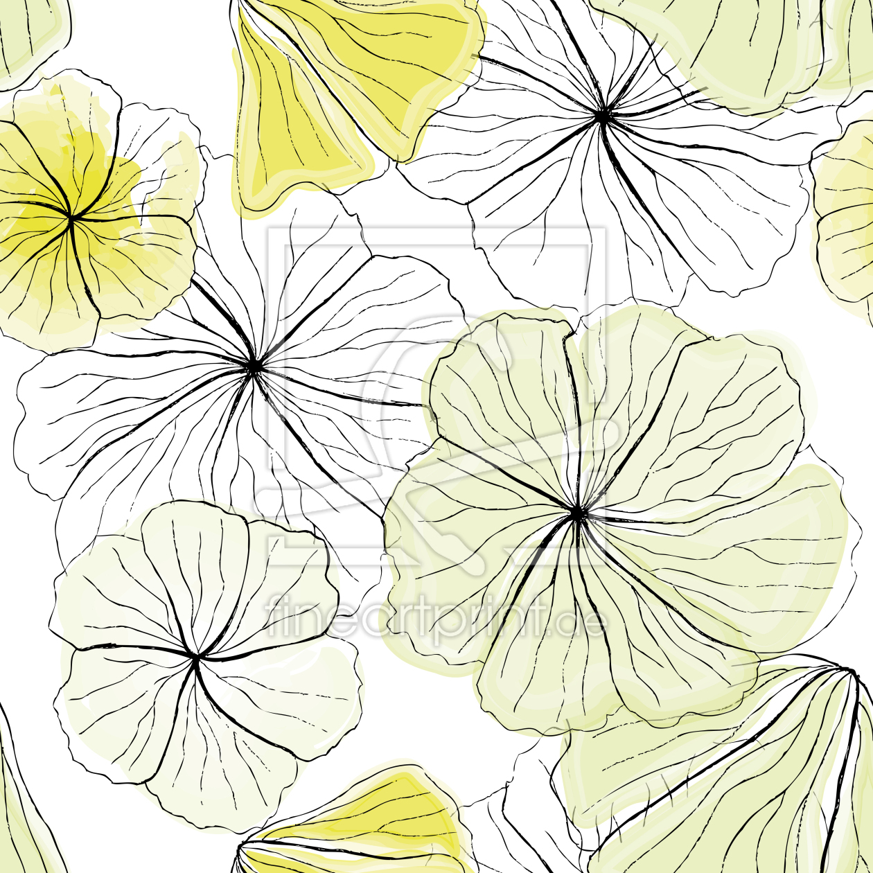 Bild-Nr.: 9024888 Hibiskusblüten erstellt von patterndesigns-com