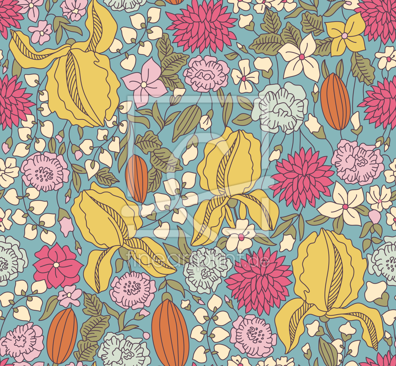 Bild-Nr.: 9024889 Kleine Gartengeheimnisse erstellt von patterndesigns-com