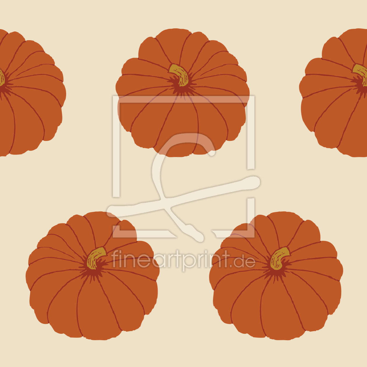 Bild-Nr.: 9024914 Zierkürbis Orange erstellt von patterndesigns-com