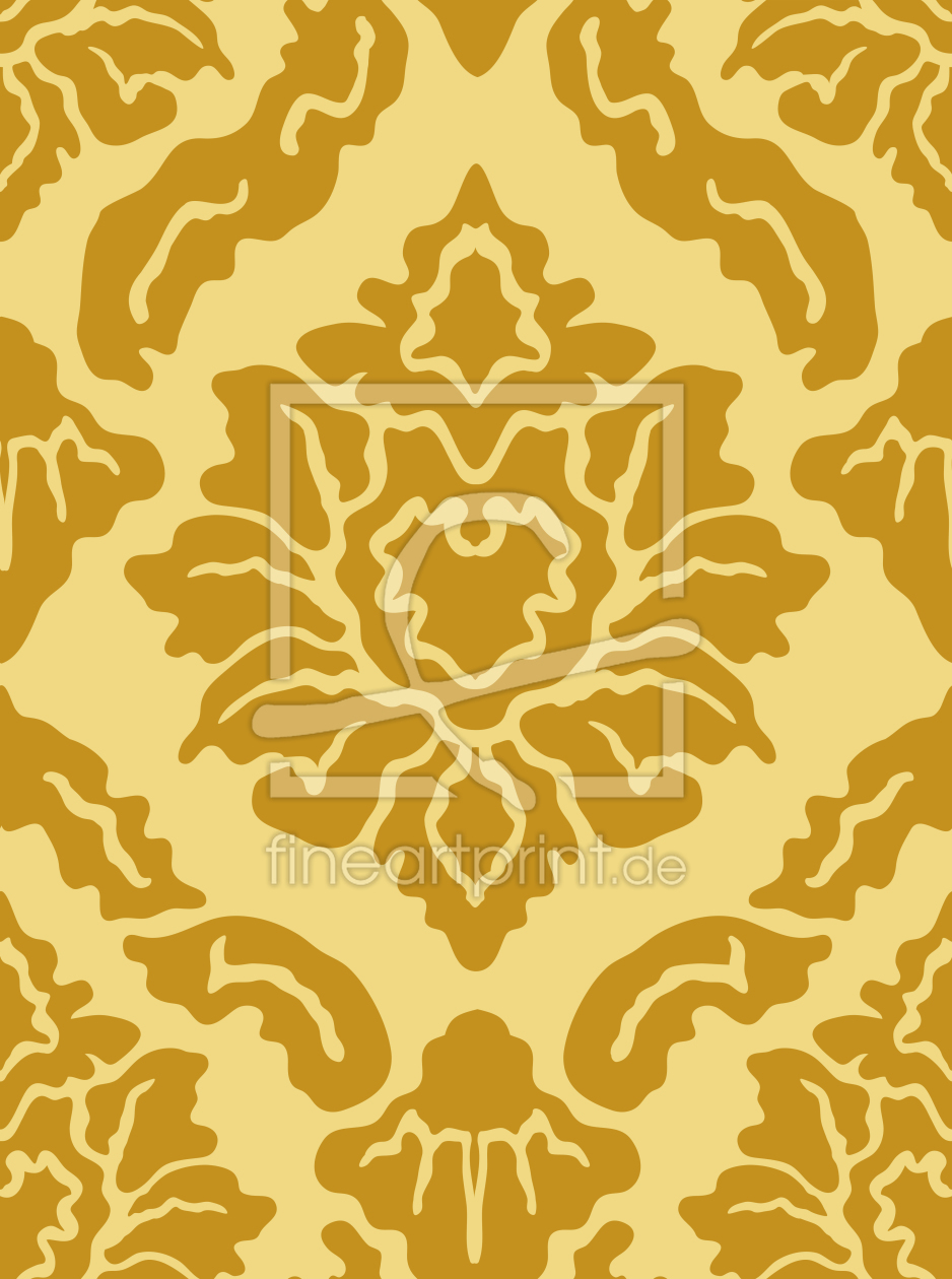 Bild-Nr.: 9024925 Pop Barock Gold erstellt von patterndesigns-com